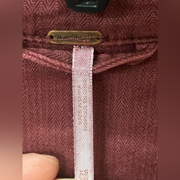 Free People XS Embellished Military Shirt Jacket - Picture 6 of 14